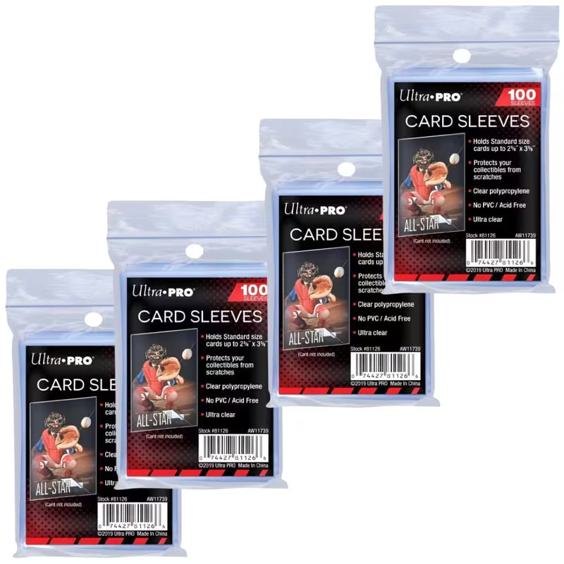 ULTRA PRO  100 Pochettes Souple Penny Sleeves